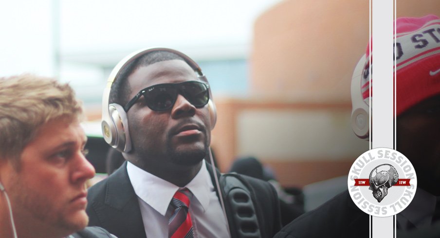 Cardale Jones dressed to the nines for the July 18 2017 Skull Session.