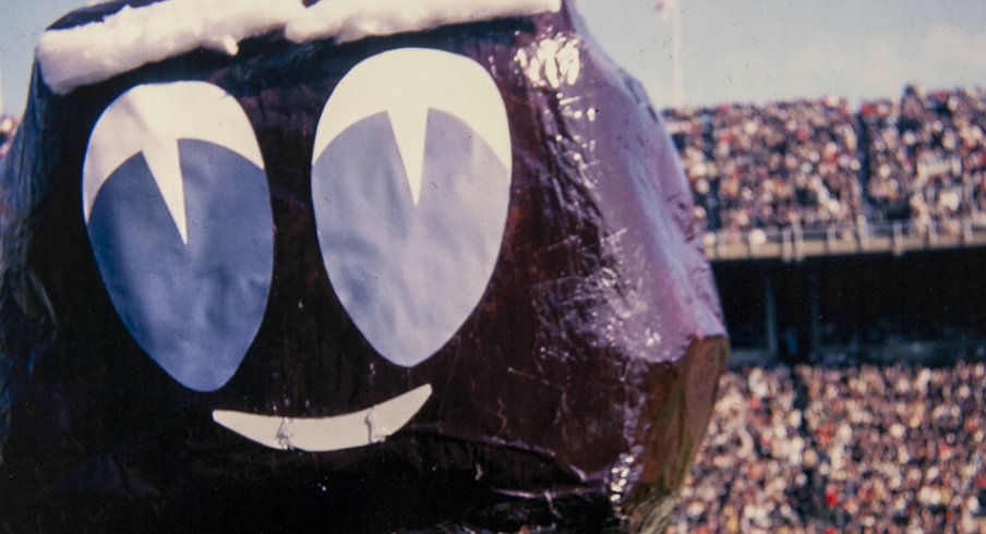 Papier-mâché Brutus Buckeye, 1965.