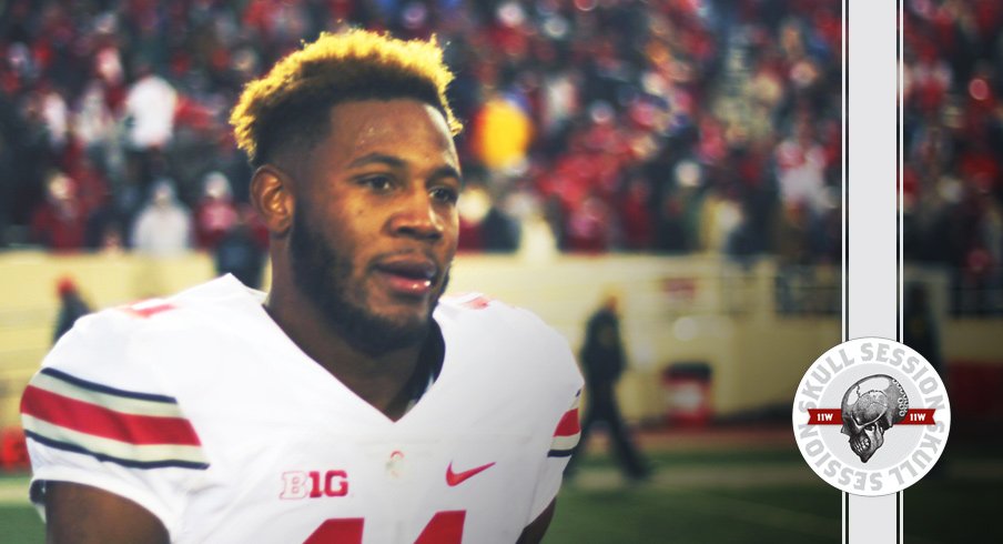 Vonn Bell bleached his hair for the July 22 2017 Skull Session