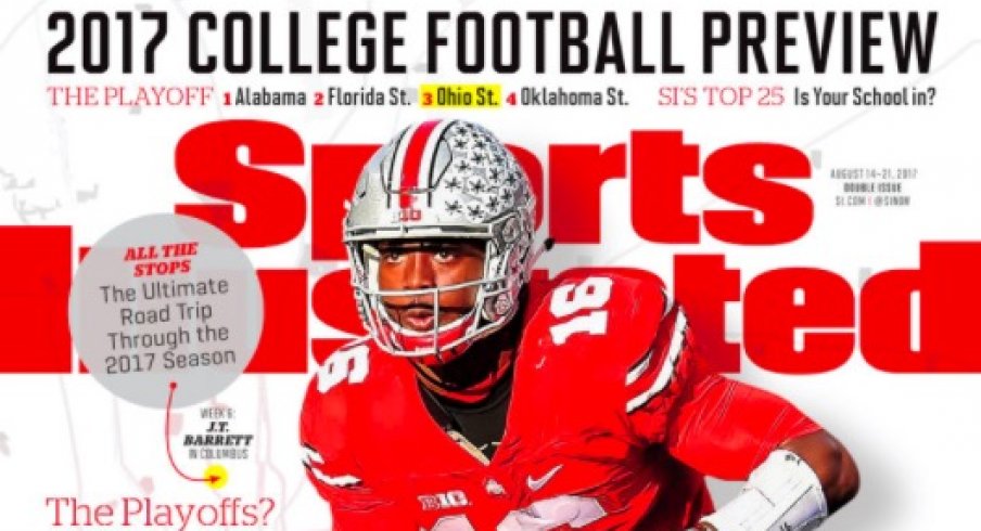 J.T. Barrett on the cover of Sports Illustrated