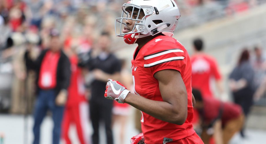 Jeffrey Okudah loses black stripe