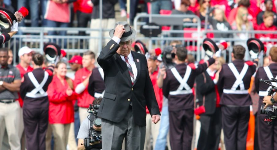 Earle Bruce has Alzheimer's.