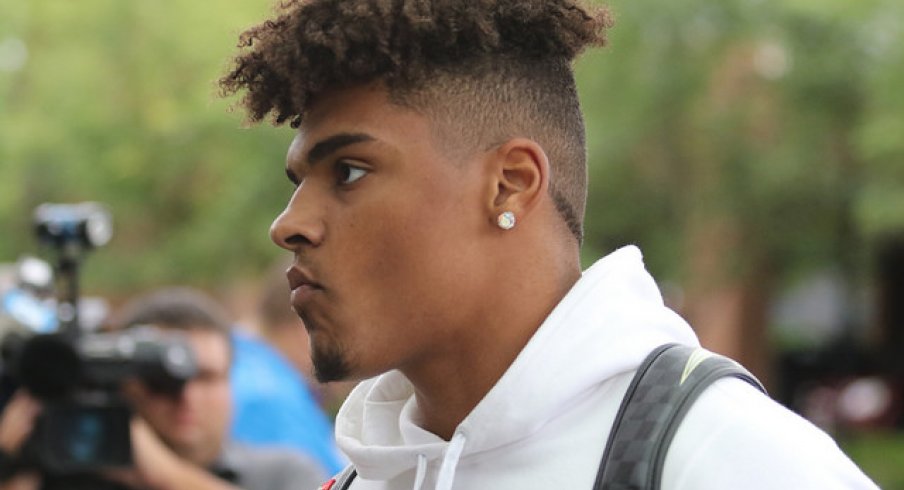 Trevon Grimes loses his black stripe