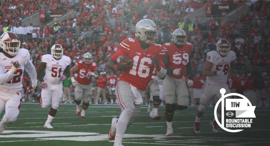 J.T. Barrett needs five yards tonight to become the school's all-time Total Offense leader.