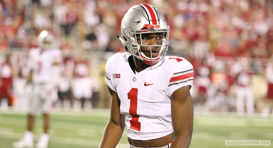 Jeffrey Okudah makes his debut for Ohio State