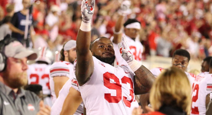 Ohio State football player Tracy Sprinkle