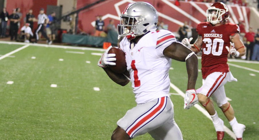 Johnnie Dixon made the biggest play of his Ohio State career to date with a 59-yard touchdown against Indiana.