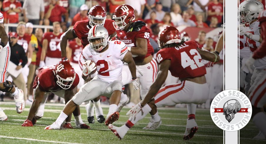 J.K. Dobbins jump cuts the September 4th 2017 Skull Session