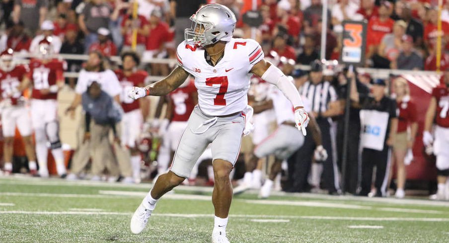 Damon Webb played 89 snaps in Ohio State's season opener, tied for the most among all Buckeyes players.