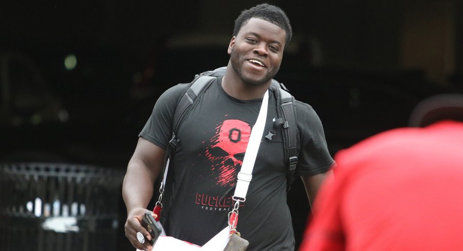 Robert Landers had plenty to smile about after nearly scoring a touchdown on Thursday night.