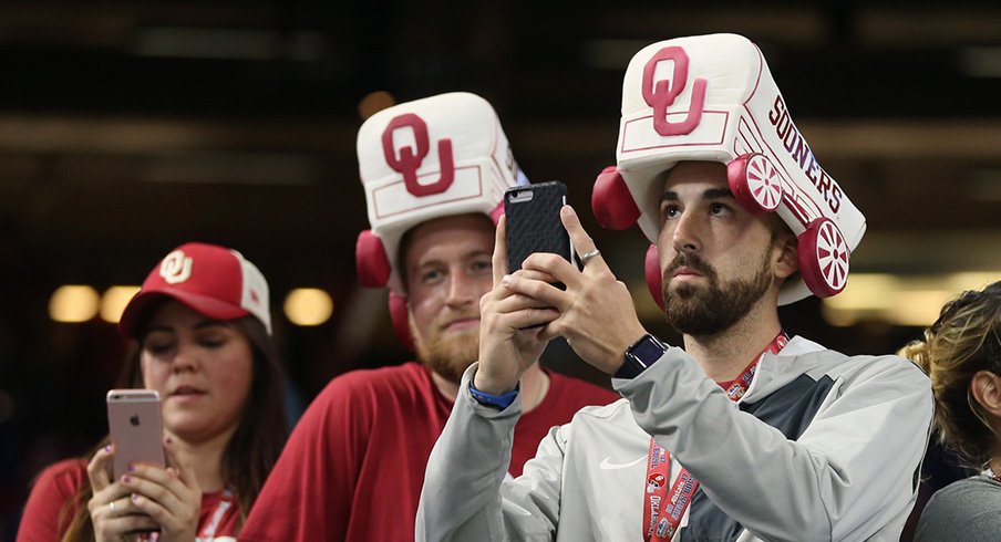 Oklahoma fans have invaded Columbus for Saturday's game.