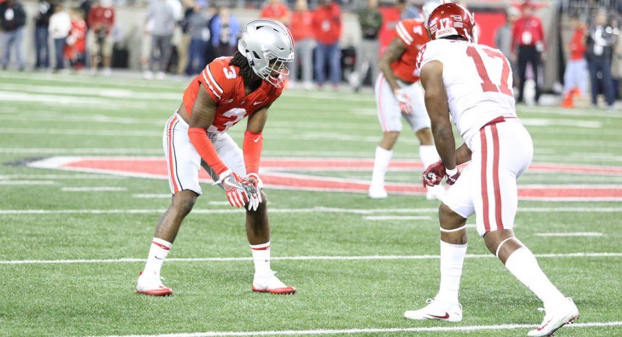 Ohio State cornerback Damon Arnette