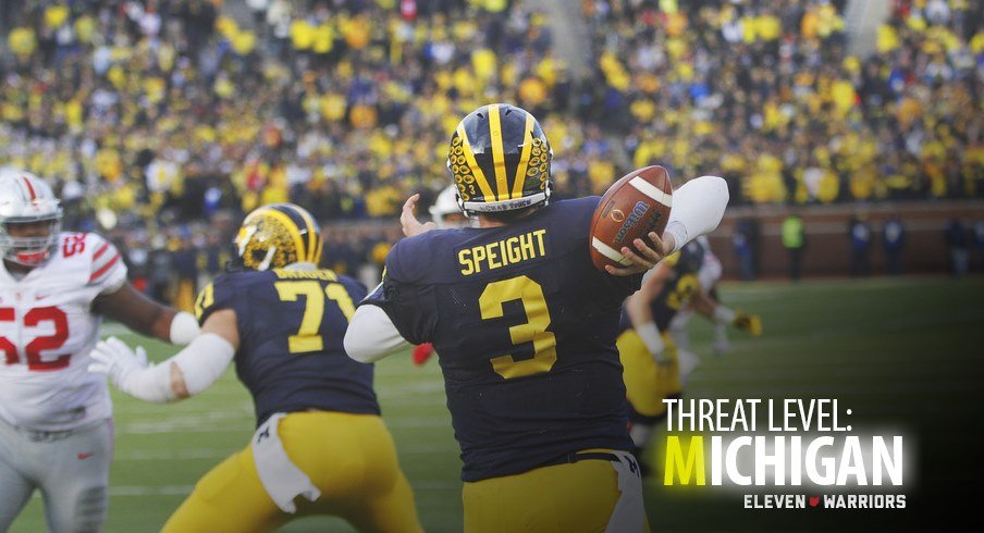 Michigan quarterback Wilton Speight