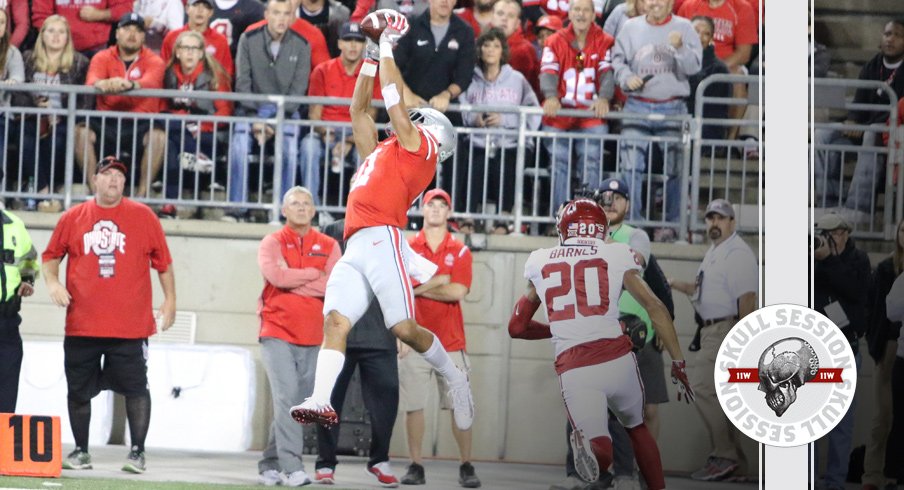 Austin Mack lays out for the September 12 2017 Skull Session.