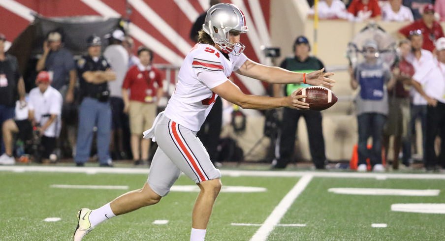 Drue Chrisman is off to a strong start through his first two games as Ohio State's punter.