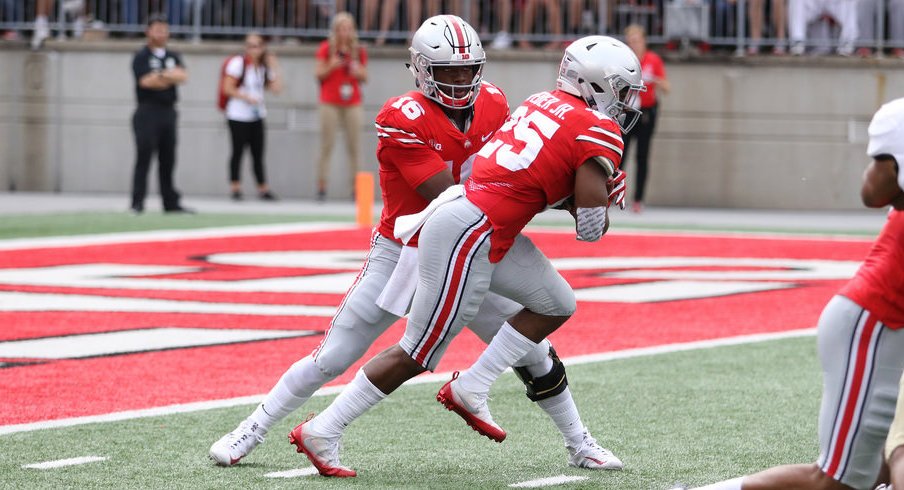 J.T. Barrett and Mike Weber