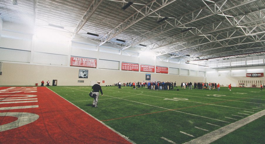 The Woody Hayes Athletic Center could have a new roof at this time next year.