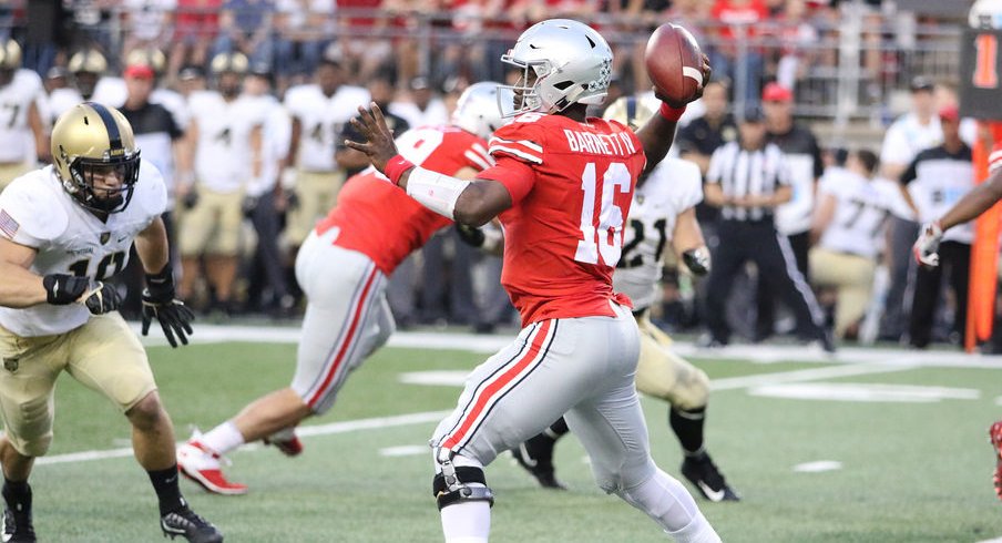 J.T. Barrett and the Ohio State offense took a step in the right direction against Army.
