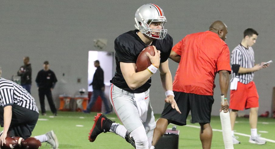 A broken bone in his throwing hand sidelined Joe Burrow for less than a month.