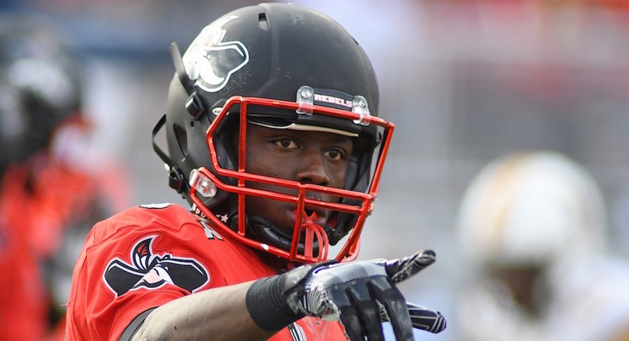 Devonte Boyd and the UNLV Rebels play at Ohio Stadium on Saturday.