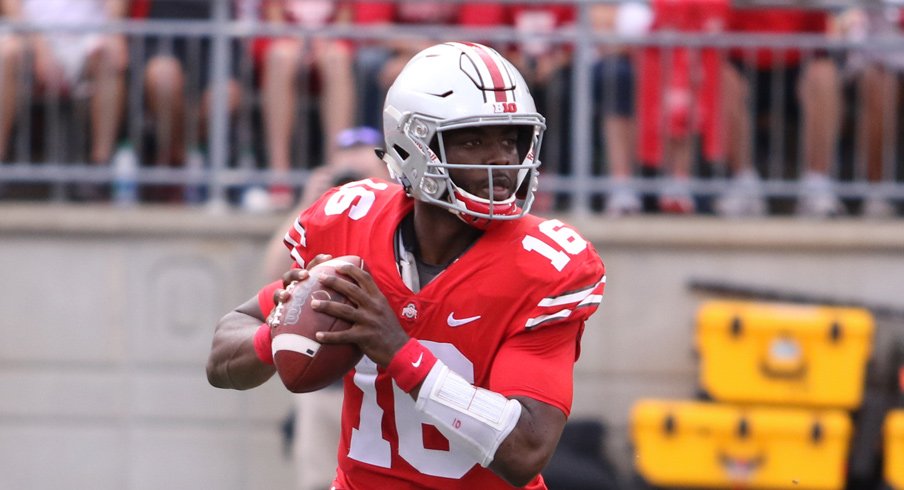 J.T. Barrett passes Bobby Hoying