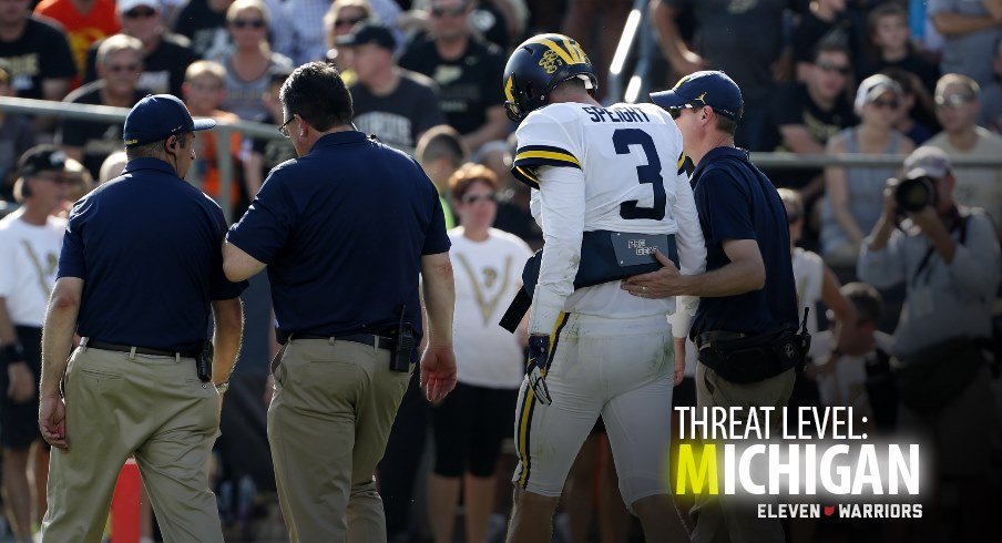 Michigan quarterback Wilton Speight