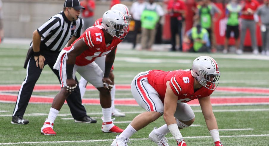 Sam Hubbard and Jerome Baker are among Ohio State's starters on defense.