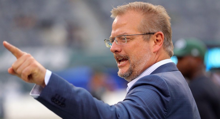 New York Jets general manager Mike Maccagnan is attending Saturday night's game at Rutgers.