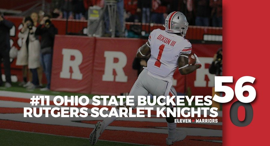 Statagram: Ohio State 56, Rutgers 0