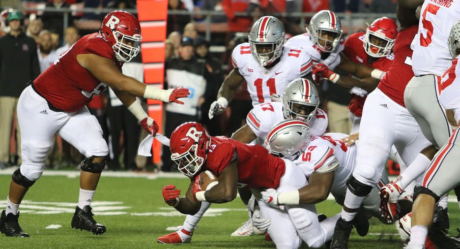 Ohio State's defense kept Rutgers behind the chains on Saturday night.