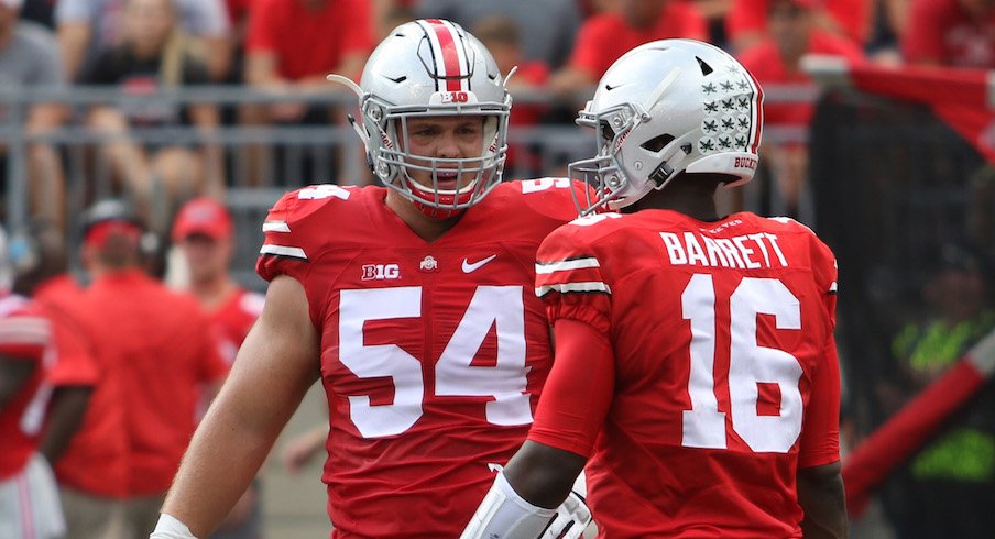 Billy Price and J.T. Barrett are candidates for this year's Senior CLASS Award.