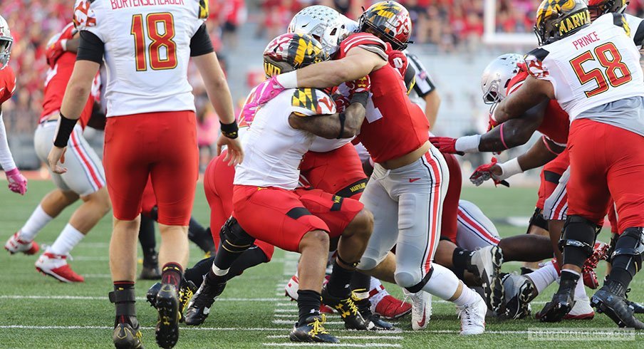 Ohio State's defense had itself a day against Maryland. 