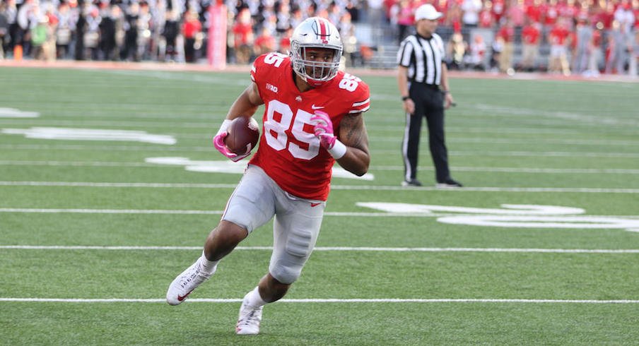 Marcus Baugh says the Ohio State offense is "rolling right now."