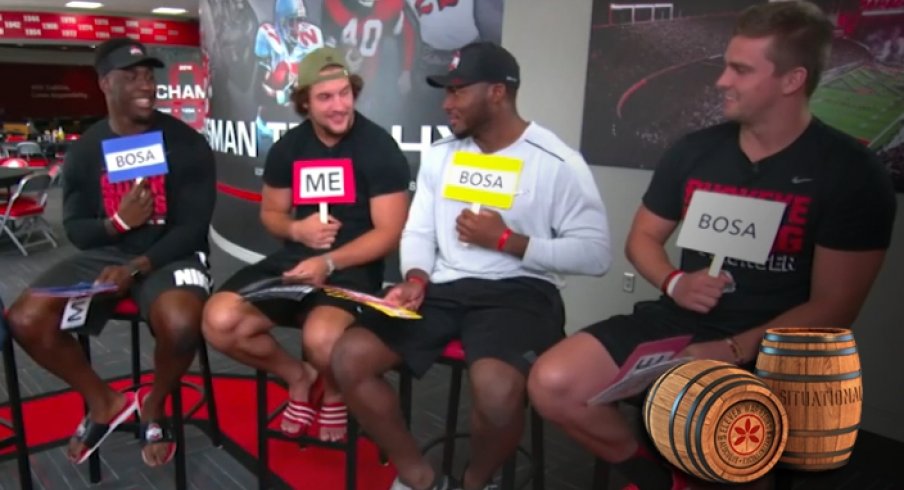 jalyn holmes, nick bosa, tyquan lewis, sam hubbard