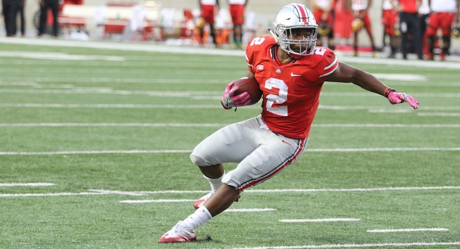 J.K. Dobbins has been the star of Ohio State's freshman class through its first six games of the season.