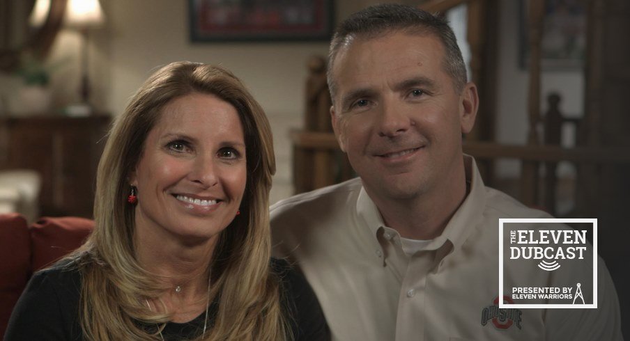 Shelley Meyer and her husband, Ohio State football head coach Urban Meyer