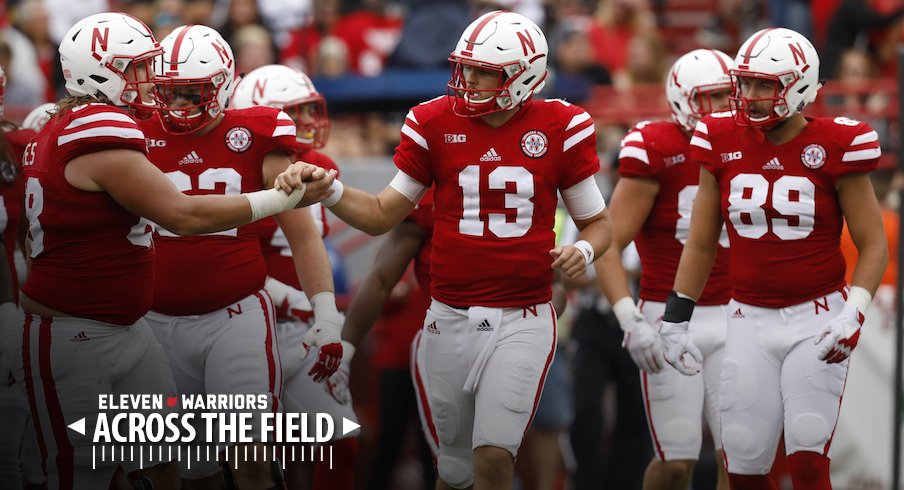 Tanner Lee (13) and the Nebraska Cornhuskers host Ohio State in Lincoln on Saturday.