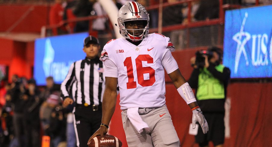 J.T. Barrett and the Buckeyes are feeling good after Saturday night's win at Nebraska.