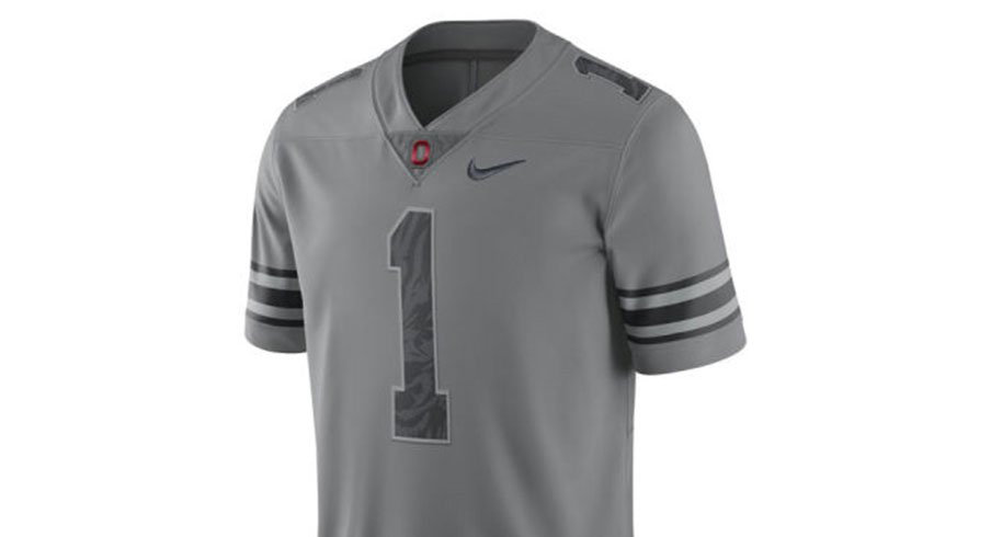 gray ohio state jersey
