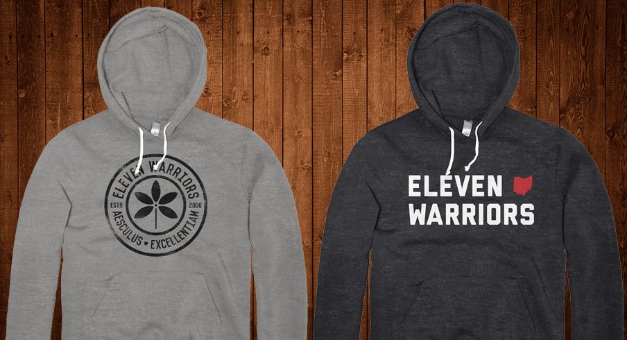 New hoodies at Eleven Warriors Dry Goods