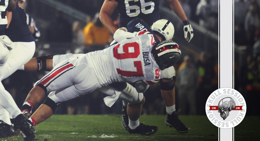 Joey Bosa sacks the October 24th 2017 Skull Session.