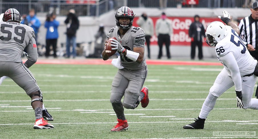 J.T. Barrett went off for 423 total yards and four touchdowns against Penn State. 