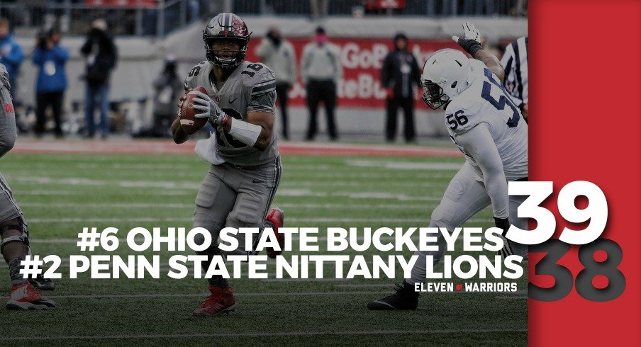 Statagram: Ohio State 39, Penn State 38