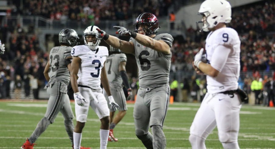 Sam Hubbard and his defensive line mates gave Penn State more than it could handle.