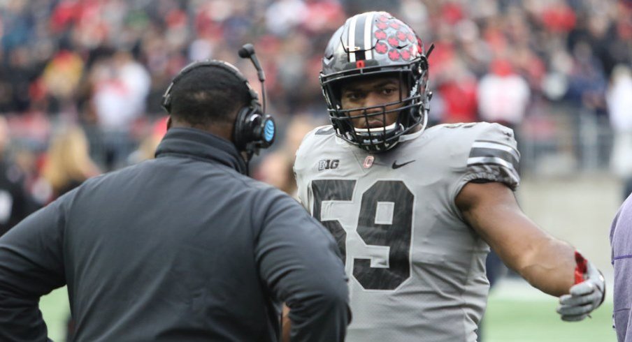 Ohio State defensive lineman Tyquan Lewis