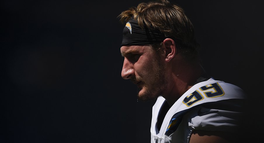 Joey Bosa has 19 sacks through is first 20 NFL games.