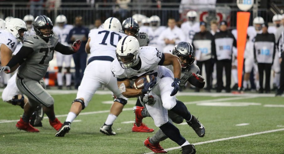 Saquon Barkley stopped by Jordan Fuller