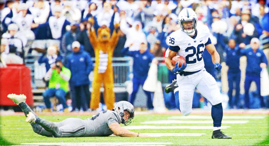 saquon barkley ruins the opening kickoff