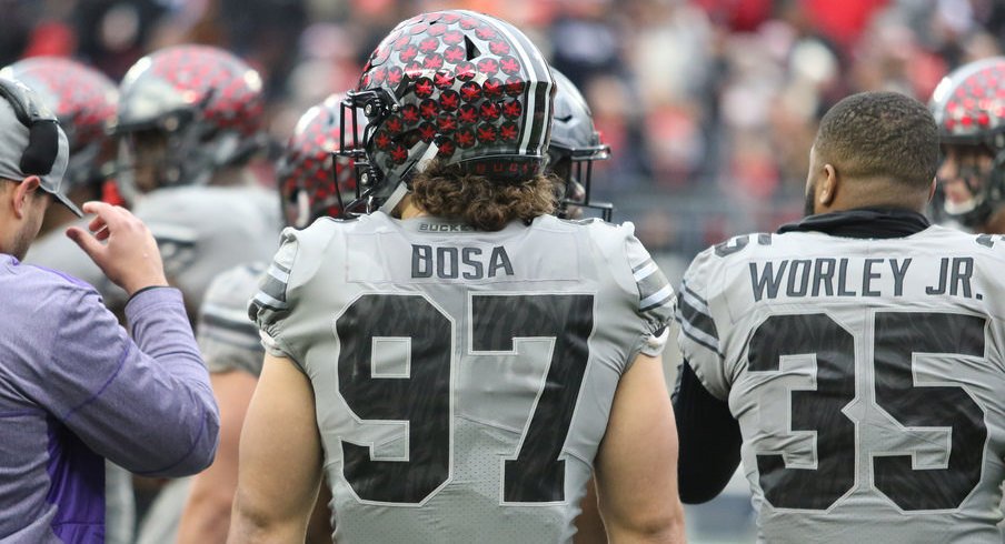 Nick Bosa and Chris Worley