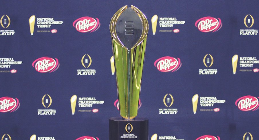 National title trophy